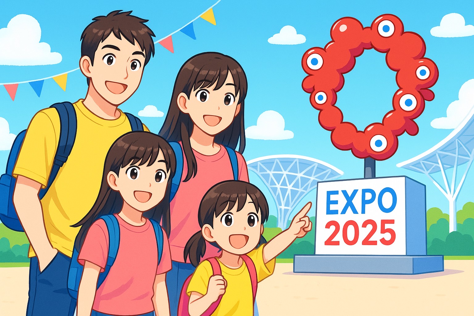 家族で万博